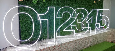 Light up Numbers 70cm