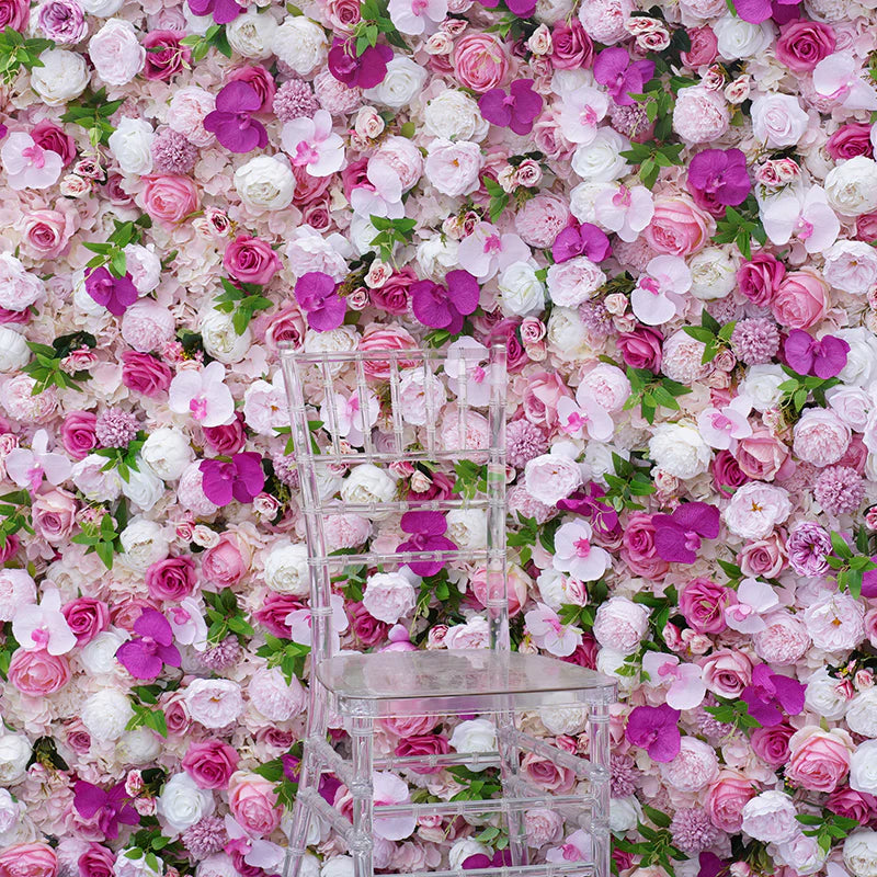 Pretty In Pink Flower Wall
